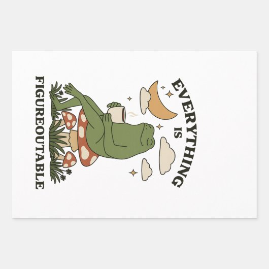 何でもフィギュア可能 ラッピングペーパーシート (正面)