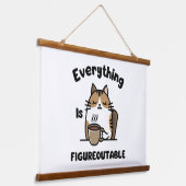 何でも上手だ 吊り下げ型タペストリー (傾斜あり)