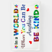 何でも優しい世界で 横断幕 (縦)