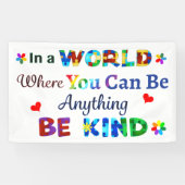 何でも優しい世界で 横断幕 (横)