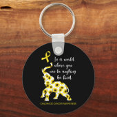 何でも優しい子供になれる世界で キーホルダー (正面)