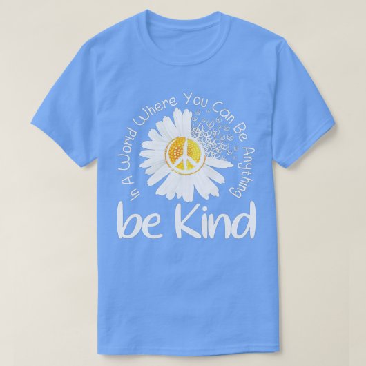 何でも優しい平和になれる世界で Tシャツ (デザイン正面)