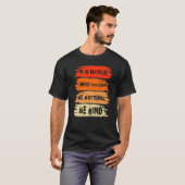 何でも優しい統一ができる世界で Tシャツ (正面フル)