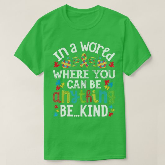 何でも優しい自炎になれる世界で Tシャツ (デザイン正面)