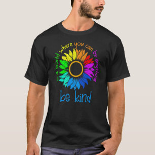 何でも優しい自閉症になれる世界で Tシャツ