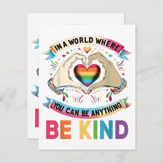 何でも優しくできる世界でゲイP エンクロージャーカード (正面/裏面)