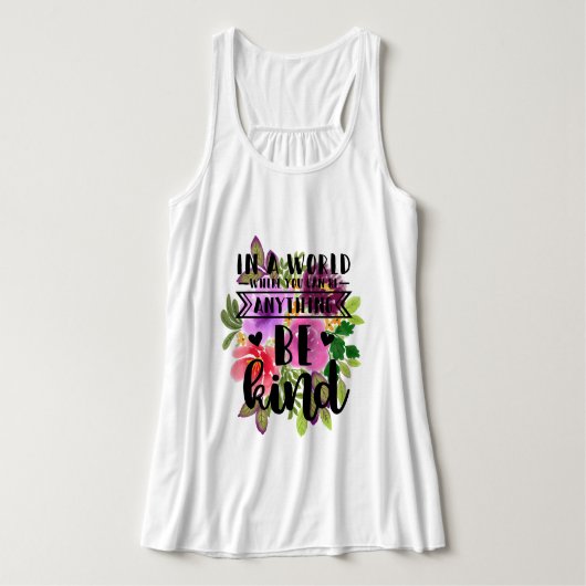 何でも優しくできる世界で タンクトップ (デザイン正面)