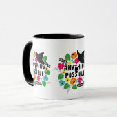 何でも可やる気を起こさせる能 マグカップ (正面左)