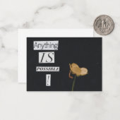 何でも可能なグリーティングカード ノートカード (正面/裏面インサイチュ)