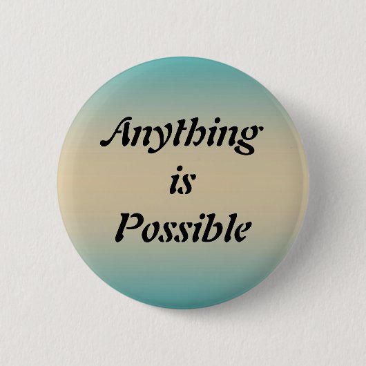 何でも可能なボタンです 缶バッジ (正面)