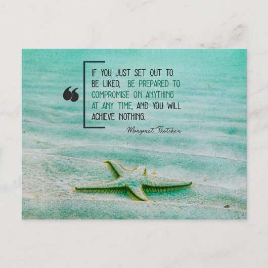 何でも妥協する 案内ポストカード (正面)