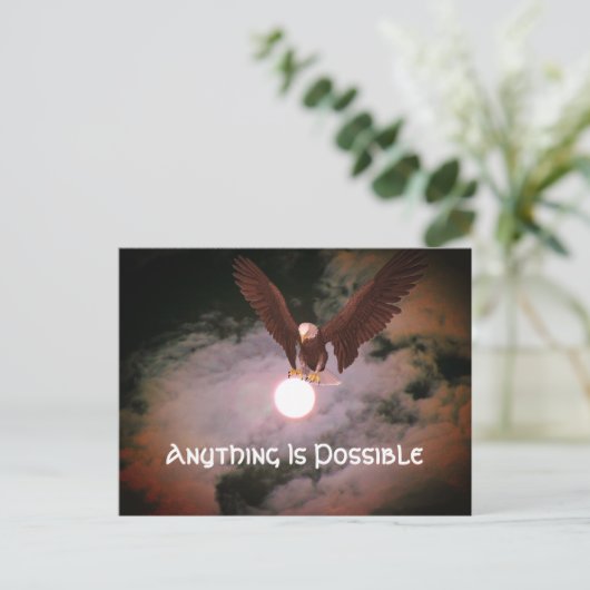 何でも恐ろしいものはない感動的 ポストカード (スタンド正面)