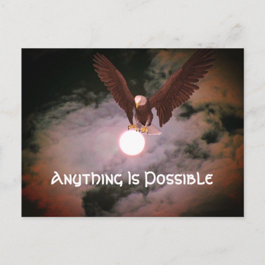 何でも恐ろしいものはない感動的 ポストカード (正面)