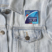 何でも正方形ボタン2010 2行きます 缶バッジ (インサイチュ)