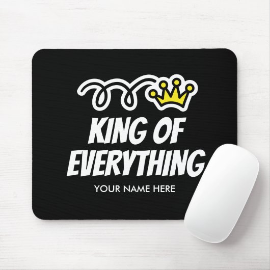何でも王様のマウスパッド 気の強い男性向け マウスパッド (マウス)