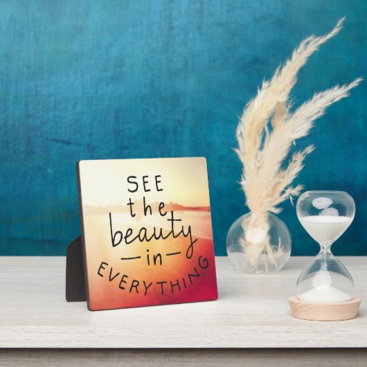 何でも美しいを見る フォトプラーク (インサイチュ)