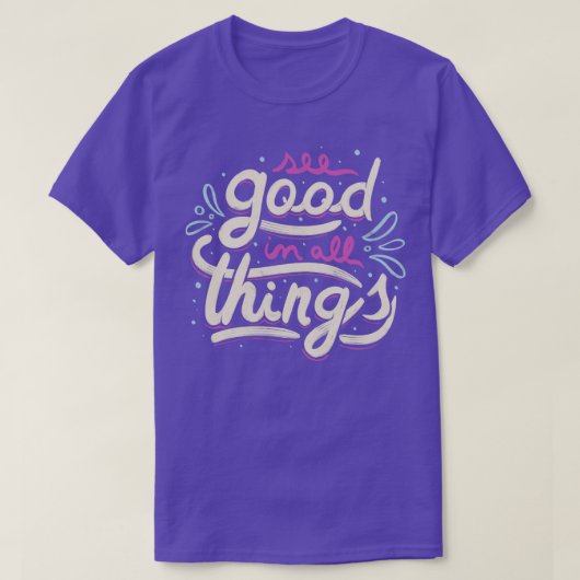 何でも良い結果を得る Tシャツ (デザイン正面)