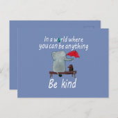 何でも親切なカードになれる世界 ポストカード (正面/裏面)