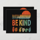 何でも親切な印になれる世界で エンクロージャーカード (正面/裏面)