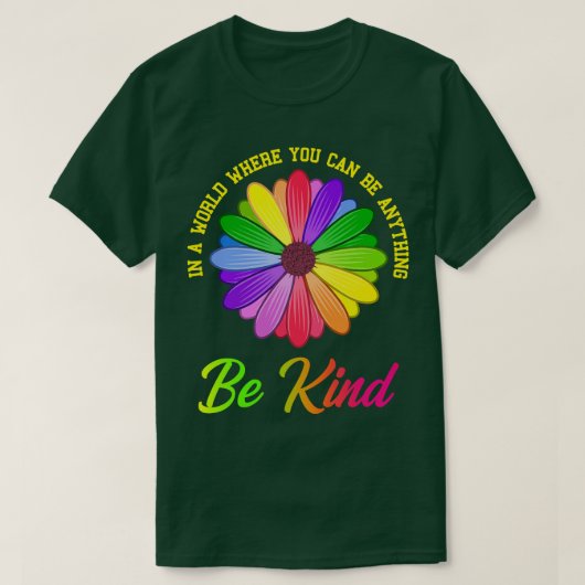 何でも親切な花の贈り物1 Tシャツ (デザイン正面)
