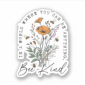 何でも親切な輪郭線カスタム切りになれる シール (正面)