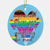 何でも親切にできる世界で セラミックオーナメント (左)