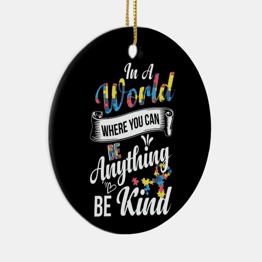 何でも親切にできる世界で セラミックオーナメント (右)