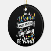 何でも親切にできる世界で セラミックオーナメント (左)