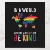 何でも親切にできる世界で ワインラベル (シングルラベル)