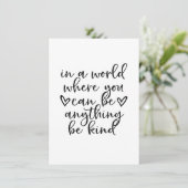 何でも親切にできる世界で 招待状 (スタンド正面)