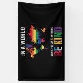 何でも親切にできる世界で 横断幕 (縦)