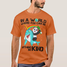 何でも親切にできる世界で Tシャツ