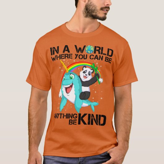 何でも親切にできる世界で Tシャツ (正面)