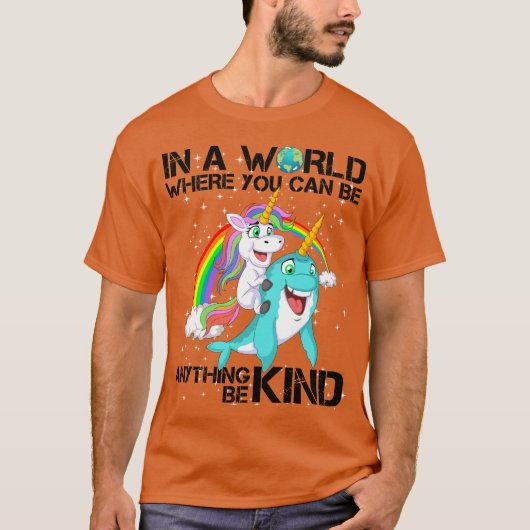 何でも親切にできる世界で Tシャツ (正面)