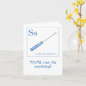 何でも誕生日のグリーティパーソナライズされたングカードを修正する カード (黄色い花)