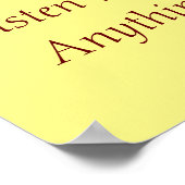 何でも起こり得る、子ども、何でも起こりうる ポスター (角)