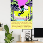 何でも起こり得る、子ども、何でも起こりうる ポスター (ホームオフィス)