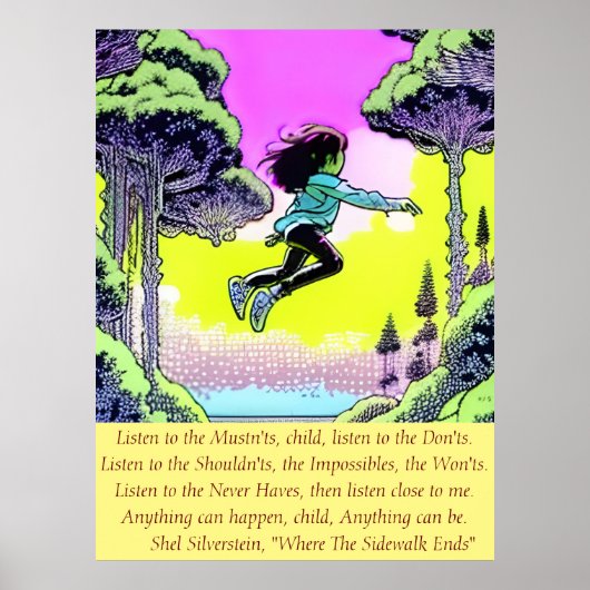 何でも起こり得る、子ども、何でも起こりうる ポスター (正面)