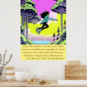 何でも起こり得る、子ども、何でも起こりうる ポスター (キッチン)