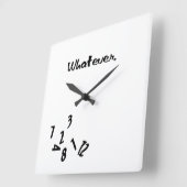 何でも… スクエア壁時計 (傾斜)