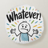 何でも！ ラウンドクッション (裏面)