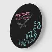 何でも ラージ壁時計 (傾斜)