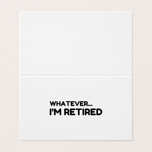 何でも…私は退職した 名刺 (外部フラット)