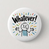 何でも！ 缶バッジ (正面)