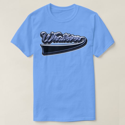 何でも Tシャツ (デザイン正面)
