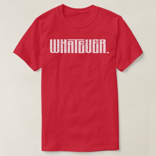 何でも Tシャツ (デザイン正面)