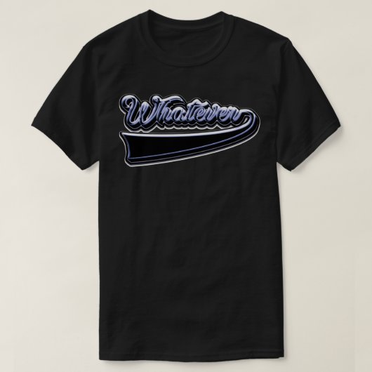 何でも Tシャツ (デザイン正面)