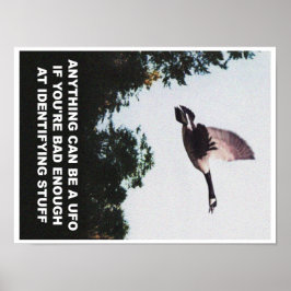 何でもUFOになることができる（小） ポスター