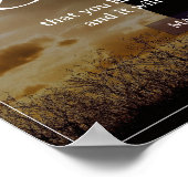 何で頼も祈りの言葉で信じは ポスター (角)