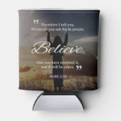 何で頼も祈りの言葉で信じは 缶クーラー (正面)